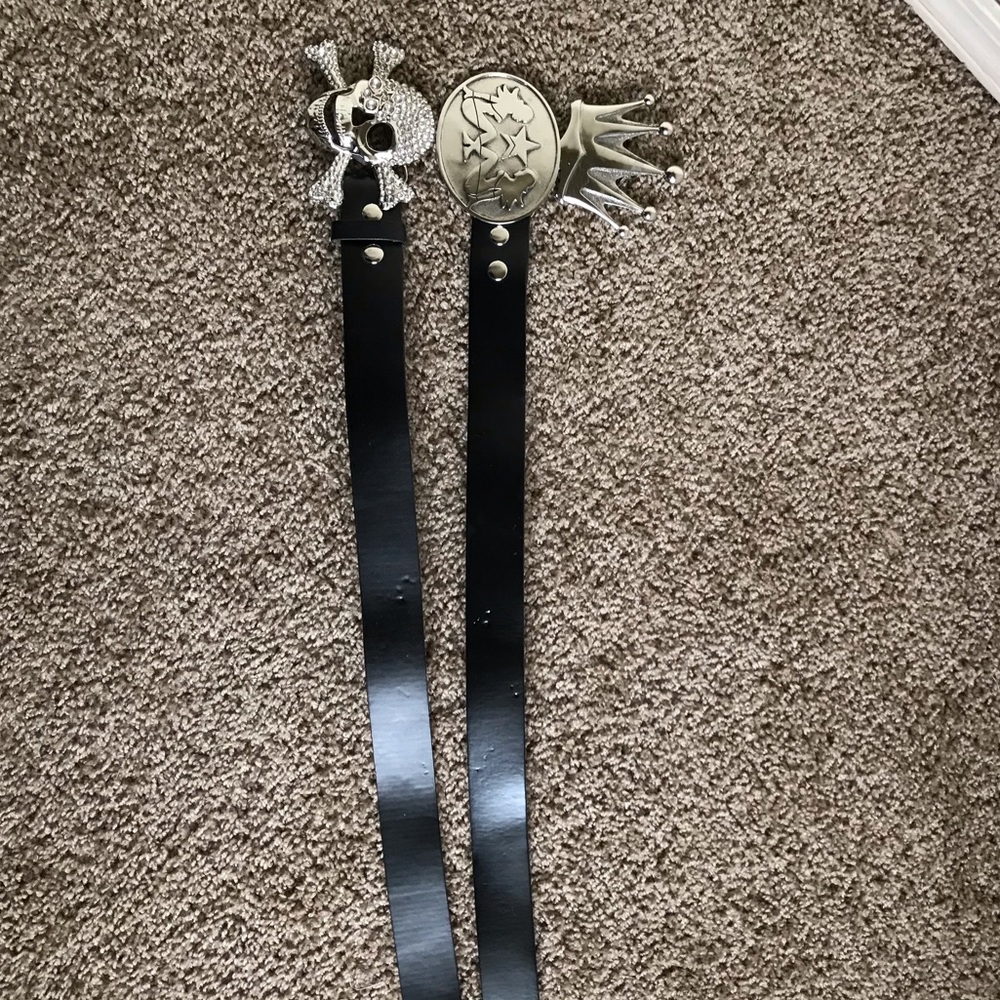 Belt Buckles with two belts